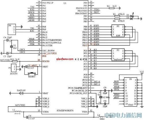 基于微處理器和射頻收發芯片的近程無線數傳系統設計